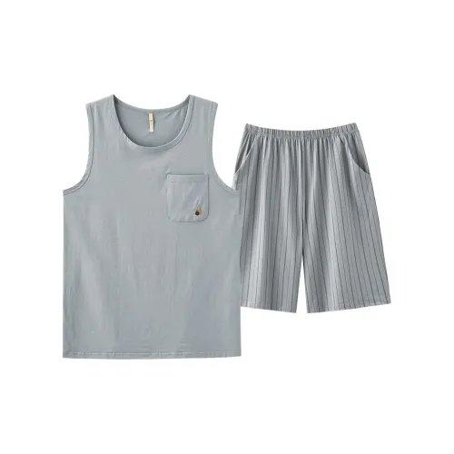 Lanza Pajama Set Мужской Светло-Серый