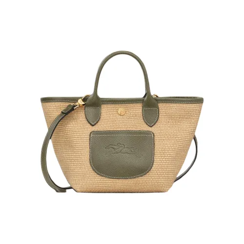 LONGCHAMP Le Pliage Холст Тоут Сумка Сумка для покупок Сумка через плечо Сумка Женская Корейская Чертополох Цвет