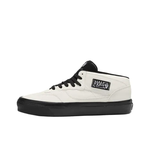 Vans MID Топ Скейтборд Кроссовки Унисекс Белый Черный
