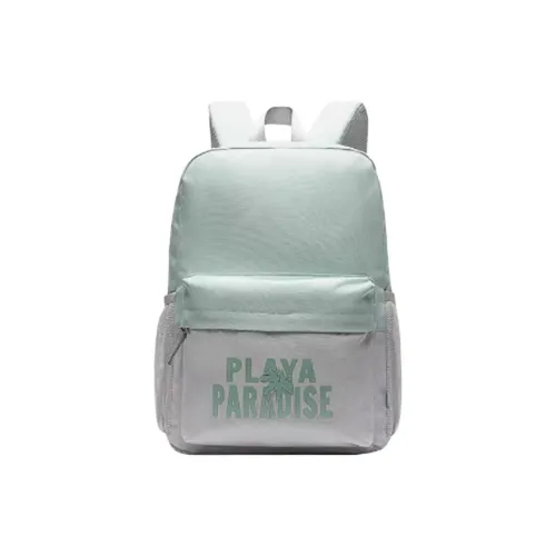 ANTA Life Collection ПУ (полиуретан) Рюкзак Унисекс Серый Бежевый Светлый Гороховый Зеленый