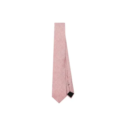 BOSS Silk Polyester Ties Men's Pink