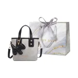 Бежево-черный