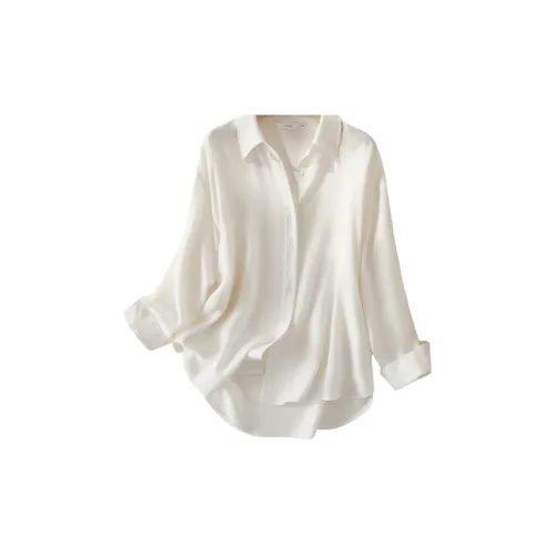 IHIMI Белые Женские Рубашки