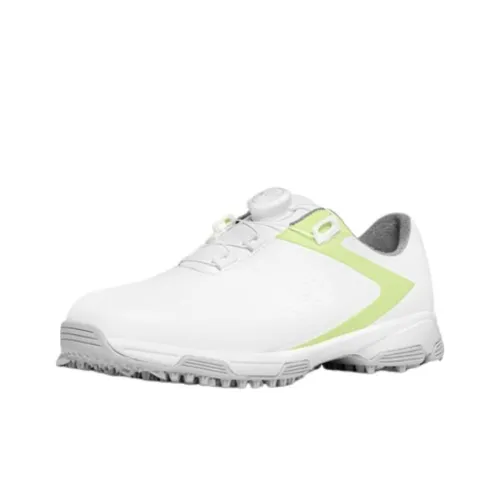 PGM противоскользящая устойчивая к истиранию низкий топ обувь для гольфа женский белый неоновый зеленый