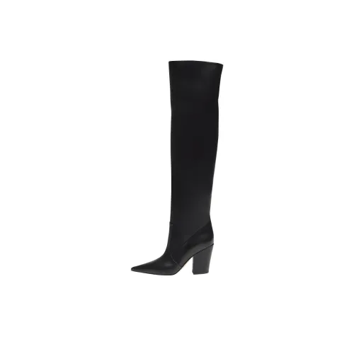 GIANVITO ROSSI KEINNA Over The Knee Boots 8,5cm Женские Черные
