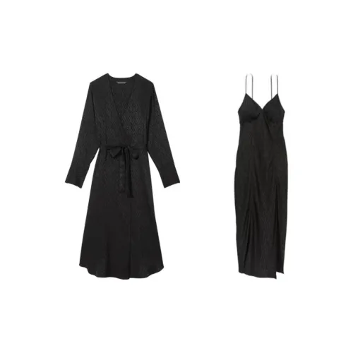 Victoria's Secret Pajama Комплект Женский Черный