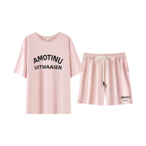 PBENO PD Пижамный комплект женский девичий розовый