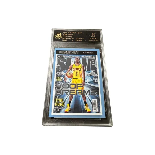PANINI Knicks Kyrie Irving GOD OF Баскетбол Журнал COVER RPA High Score Игрок Карта Rare Карта Сертифицированные карточки 1 шт