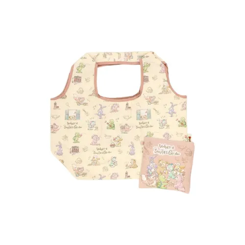 Disney Полиэстер Тоут Сумка Сумка для покупок Сумка Унисекс Бежевый