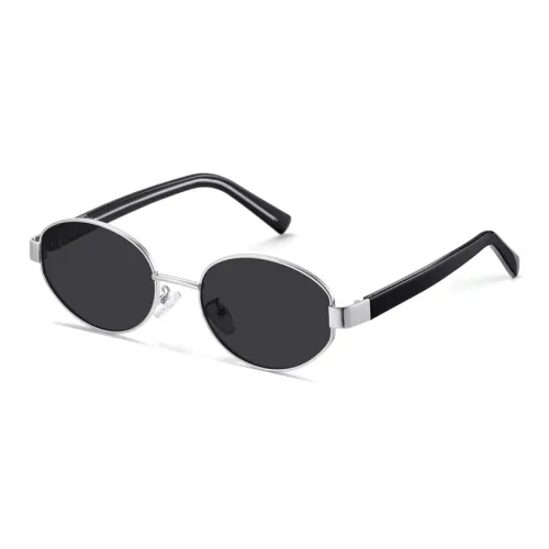 BERTHA Металл OVAL SUNGLASSES Женские