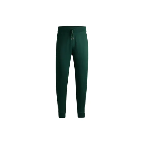 Hugo Boss Зеленые Мужские Вязаные Спортивные Штаны