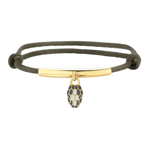 BVLGARI Ткань Браслеты Женские Зеленый
