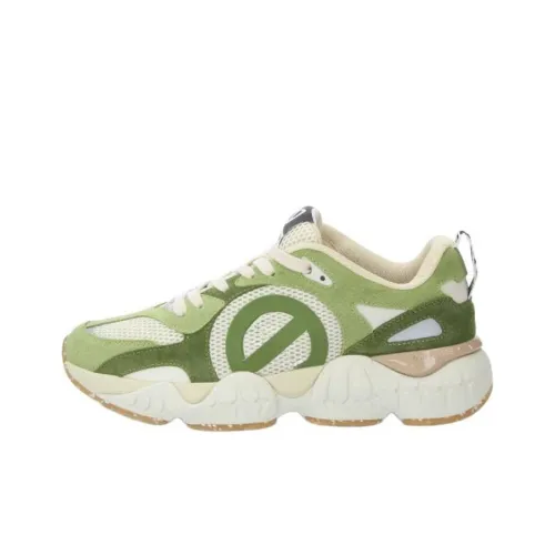 NO NAME Беговые кроссовки Low Top Зеленые Мужские