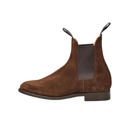 Tricker's Lambourn Chelsea Мужской Шоколад