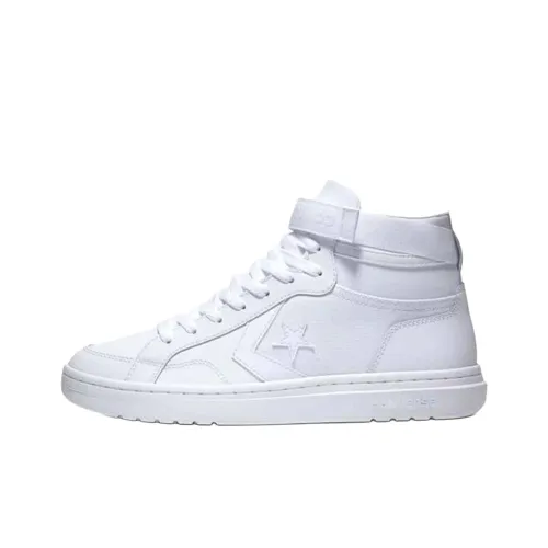 Конверс Pro Blaze V2 Устойчивый к истиранию MID Топ Повседневная обувь Мужская Белая