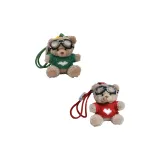 Зеленый свитер + красный свитер, цветовая схема