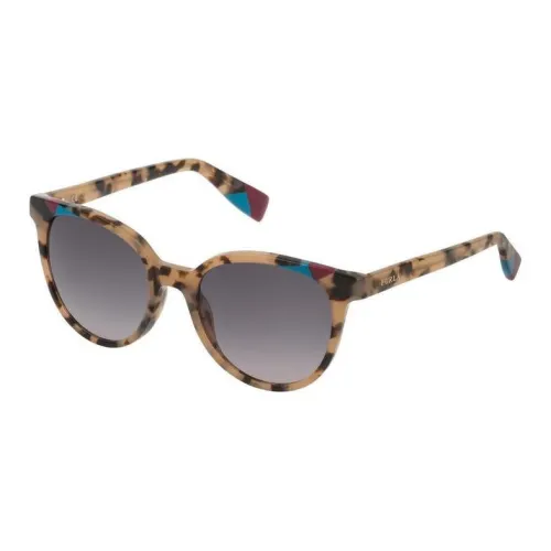 Furla Ацетат Нерегулярная форма Солнцезащитные очки Женские Светлый Умбра