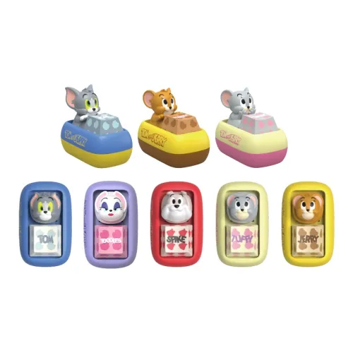 SOAP STUDIO Том и Джерри Кончик пальца Keycap Тиби BUTTONS Слепые коробки Один Mystery Коробка Целая коробка 8 шт