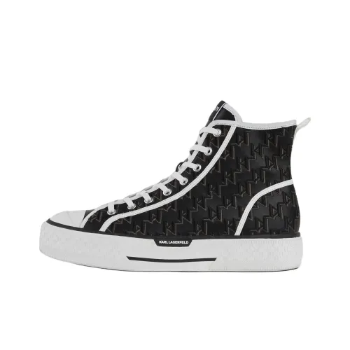 KARL LAGERFELD Скейтборд Кроссовки Мужские Черные