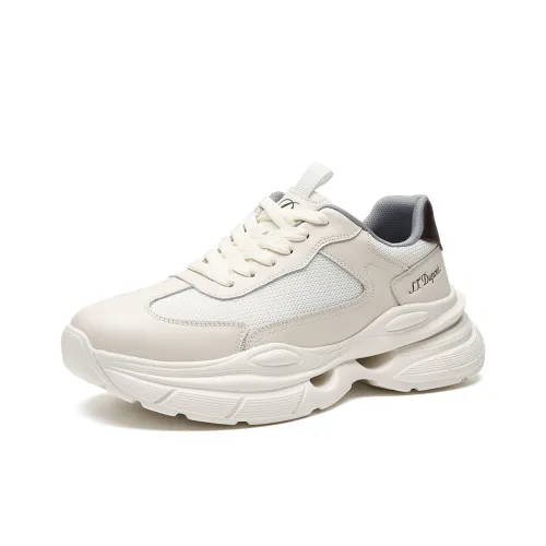 S. T.DUPONT Низкий топ Повседневная обувь Мужская Белый