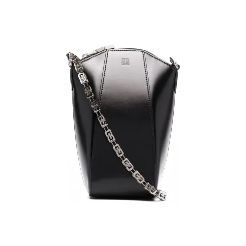 Givenchy Antigona Кожа Одно Плечо Сумка Мини Женская Черная