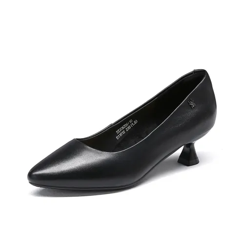 Spider King Низкий каблук Высокий каблук 5 см Женский Черный