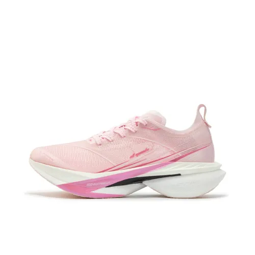 361° Flying Dragon 2,0 Беговые кроссовки Низкий топ Чисто белый Розовый Мужской