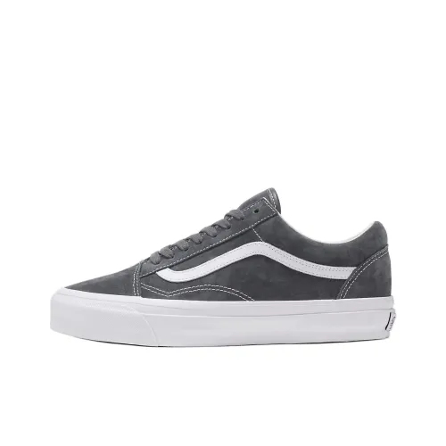 VANS Old Skool Low Топ Скейтборд Кроссовки Унисекс Серый