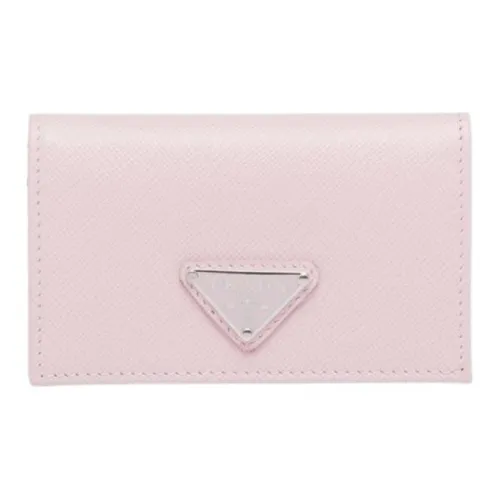 PRADA Saffiano кожа кошелек кошелек женский розовый