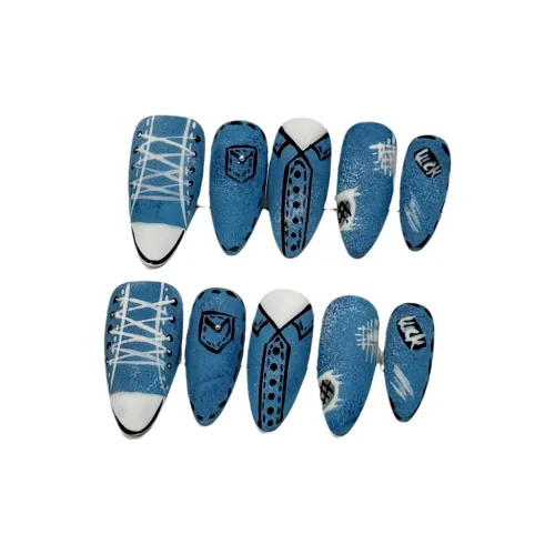 Fanze Western Canvas Shoes MID Длина (размер в длину) Синий Smudge 25mm