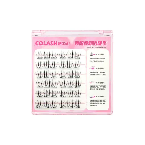 KULESI Повседневный тайский стиль Накладные ресницы Сегментированные Один кластер Естественный удлинение Стиль 6 рядов 36 кластеров