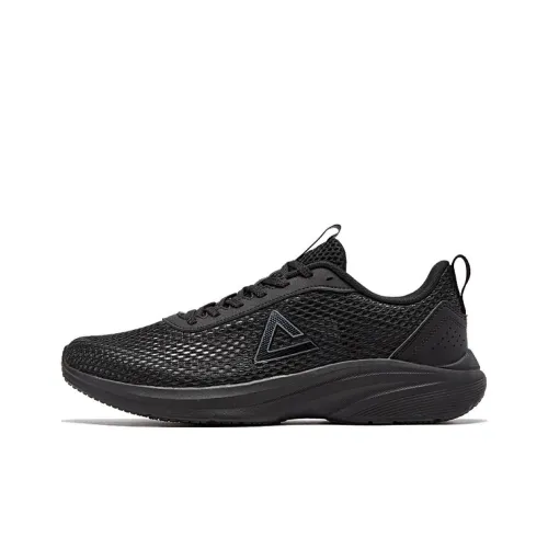 PEAK Беговые кроссовки Low Top Чисто черный Мужской
