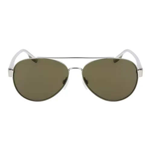 Converse Metal Aviator Sunglasses Men's Silver