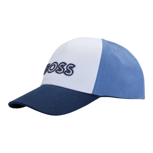 Boss Хлопковая саржа Кепки Детский Белый