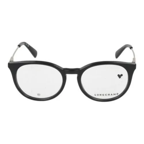 LONGCHAMP Ацетат Овальные Оправы для очков Женские Черные