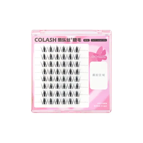 KULESI Облако Демон Искусственные ресницы Один сегментированный кластер 8 рядов из 48 кластеров