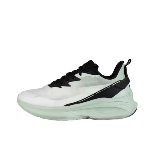 Anta Cloud Trail Амортизация Устойчивость к истиранию Легкий Низкий Топ SHOCK Тренировочные Беговые кроссовки Мужские Белый Зеленый