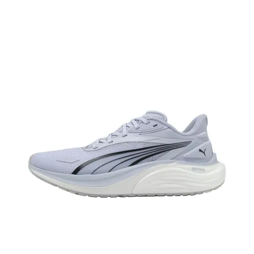 PUMA Electrify Nitro 4 Slip-Resistant Abrasion-Resistant Low-Top Беговые кроссовки Женские Фиолетовые