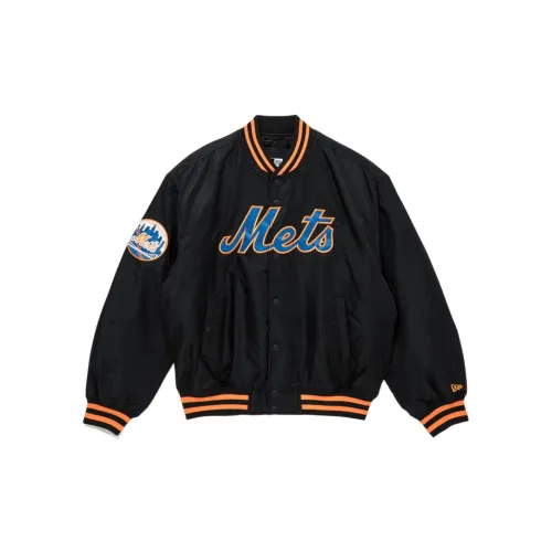 New Era Хлопковый пуховик Мужской Черный