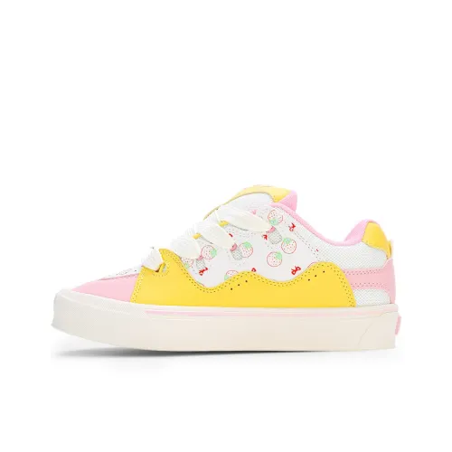 GLO BULL Скейтборд Кроссовки Низкие Бежевые Желтые Розовые Унисекс