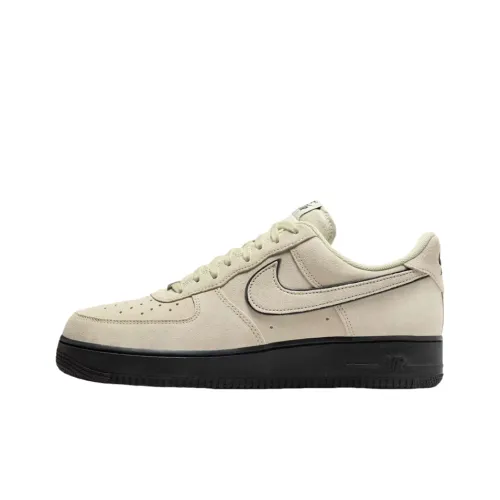 Nike Air FORCE 1 Slip-on Устойчивый к истиранию Низкий Топ Скейтбординг Кроссовки Мужские Светлый хаки Коричневый