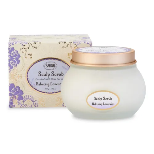 SABON Relax Лаванда Scalp Scrub Глубокая очистка Отшелушивание И Улучшение Эластичности 300г