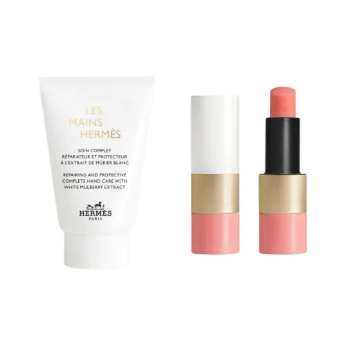 HERMES Hand Крем Роскошный Помада Наборы для Ухода Hydrating Effect 50мл+4г 100мл+4г