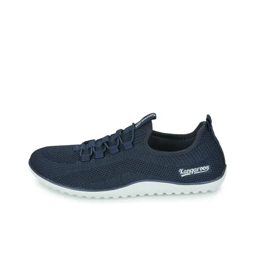 KangaROOS Slip-resistant Abrasion-resistant Low Top Casual Women's Blue KangaROOS Противоскользящий Устойчивый к истиранию Низкий Топ Повседневный Женский Синий