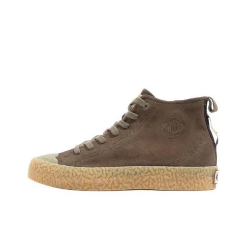 Палладий Palla Ace Slip-Resistant Abrasion-Resistant MID Топ Скейтборд Кроссовки Мужской Коричневый