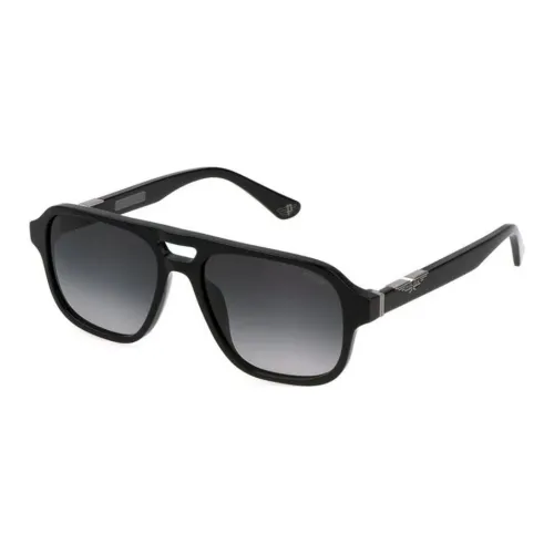 Police Ацетат Aviator Солнцезащитные очки Женские Черный