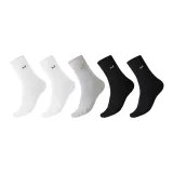 5 пачек (Черный с белым логотипом 2 + Белый с черным логотипом 2 + Серый с коричневым логотипом)