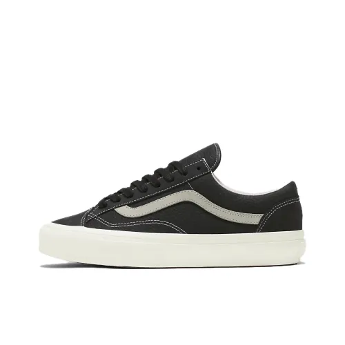Vans Premium Old Skool Скейтборд Кроссовки Низкие Черные Унисекс