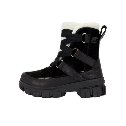 SOREL Сноубутсы Черные Женские