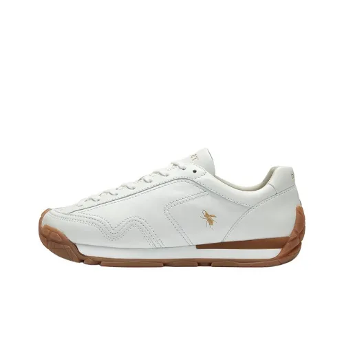 TSUBO Slip-resistant Abrasion-resistant Low Top Hiking Shoes Unisex White Brown TSUBO Противоскользящие Устойчивые к износу Низкие Кеды Походная обувь Унисекс Белый Коричневый